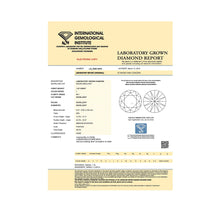Load image into Gallery viewer, 1.01 ct White Round Diamond, SI1, I, IGI Certified